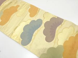 アンティーク　笠松模様織り出し袋帯（材料）